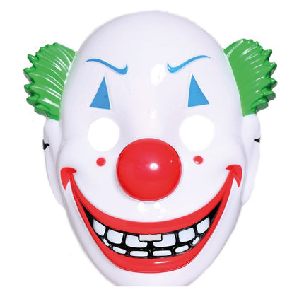 Maschera da clown sorridente per Halloween