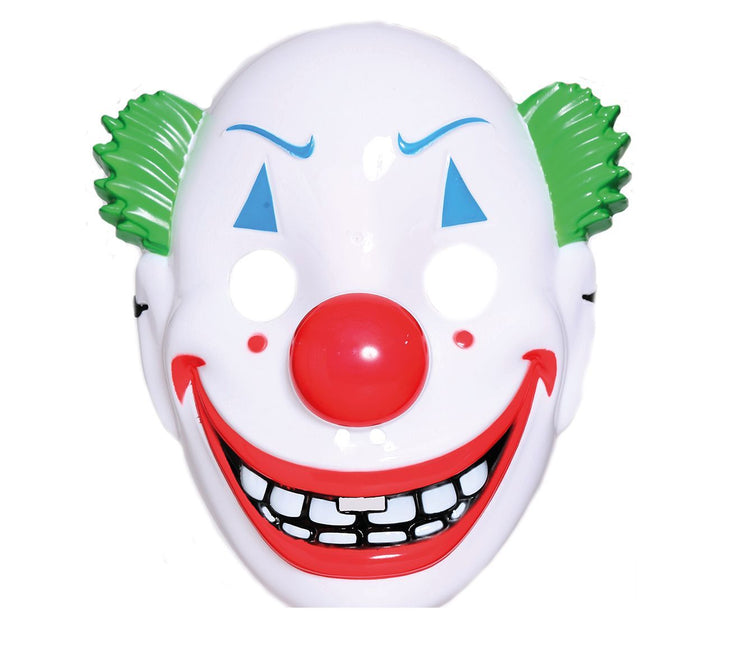 Maschera da clown sorridente per Halloween