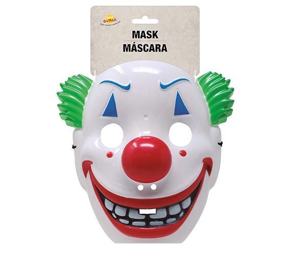 Maschera da clown sorridente per Halloween