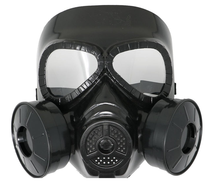 Maschera antigas di Halloween nera