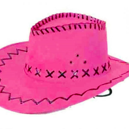 Cappello da cowboy rosa