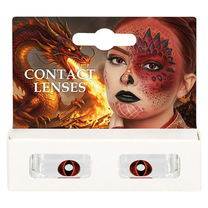 Coppia di lenti a contatto trimestrali Dragonfire