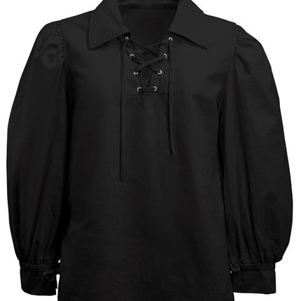 MAGLIETTA NERA IN STILE STORICO