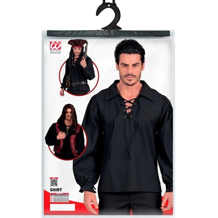 MAGLIETTA NERA IN STILE STORICO