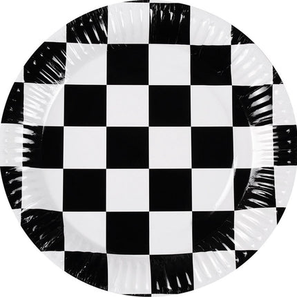 Piatti di carta da corsa 23cm 10pz