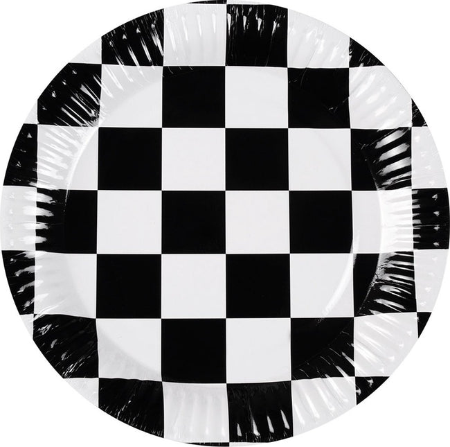 Piatti di carta da corsa 23cm 10pz