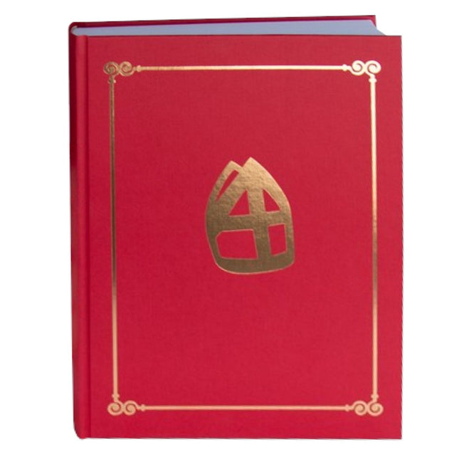 Libro di Sinterklaas Mitra Rosso 350 Pagine