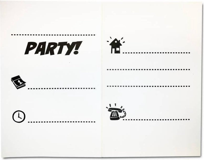 Inviti alla ricerca di Dory 6 pezzi