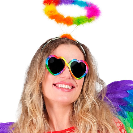 CERCHIETTO AUREOLA ANGELO ARCOBALENO