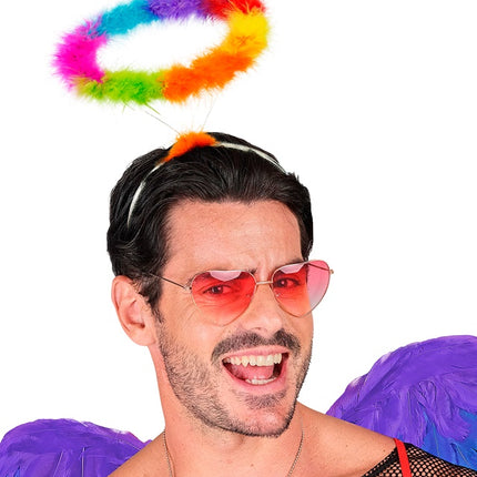 CERCHIETTO AUREOLA ANGELO ARCOBALENO