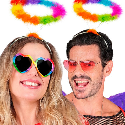 CERCHIETTO AUREOLA ANGELO ARCOBALENO