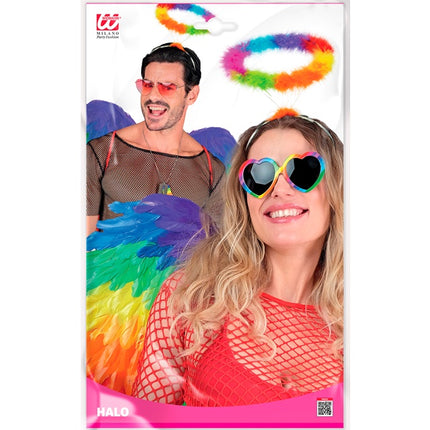 CERCHIETTO AUREOLA ANGELO ARCOBALENO