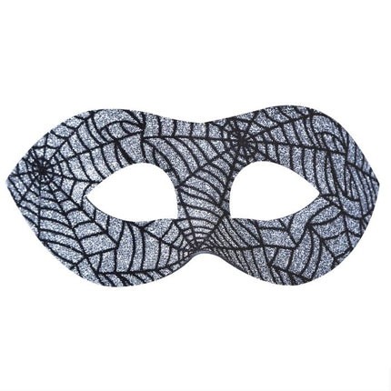 Halloween Maschera per gli occhi Ragnatela