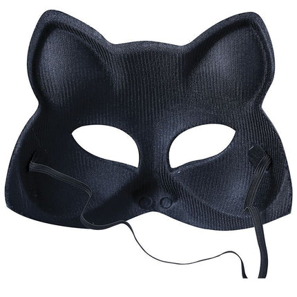 Maschera occhi argento con paillettes