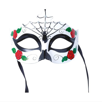 Maschera occhi Halloween Spider