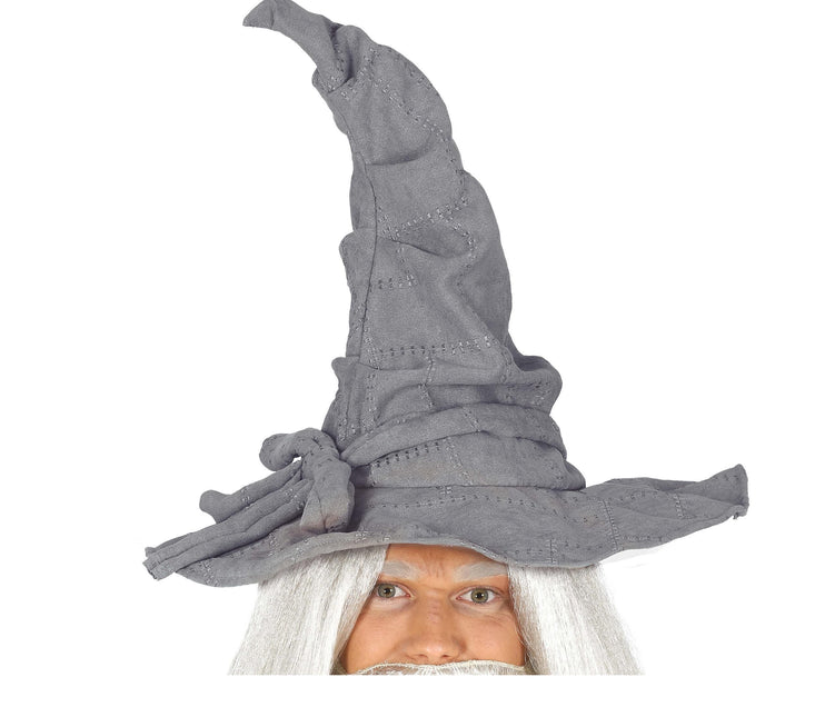 Cappello da mago di Halloween grigio