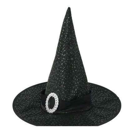 Cappello da strega nera di Halloween