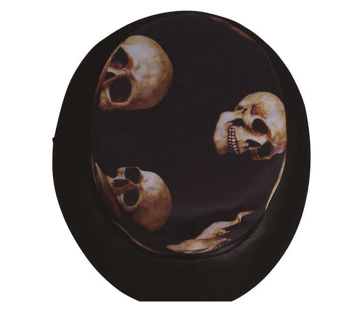 Cappello con teschio di Halloween