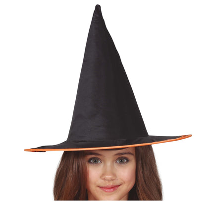 Cappello da strega di Halloween bambino arancione