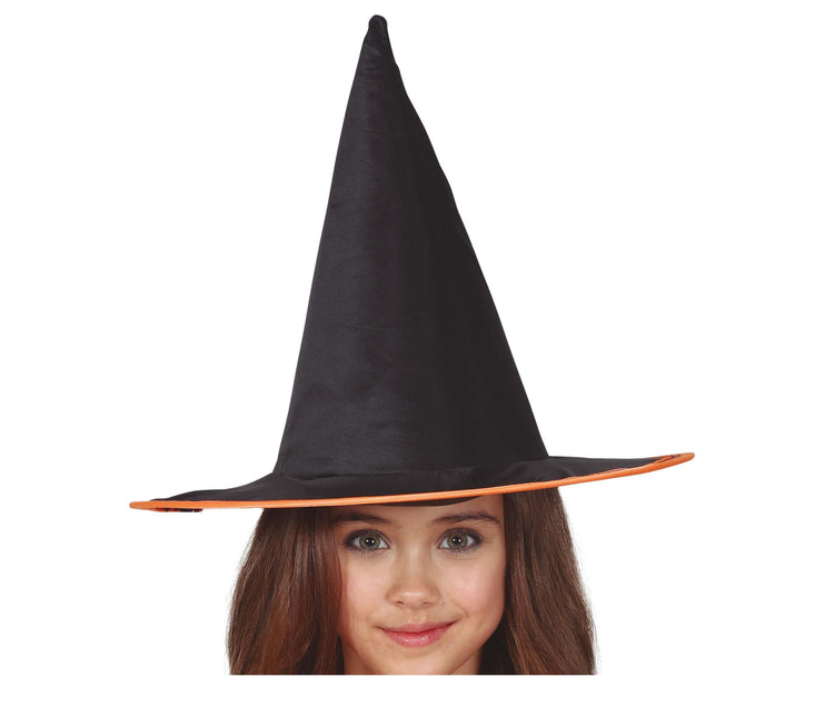 Cappello da strega di Halloween bambino arancione