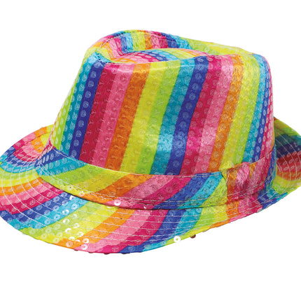 Cappello Paillettes Multicolore