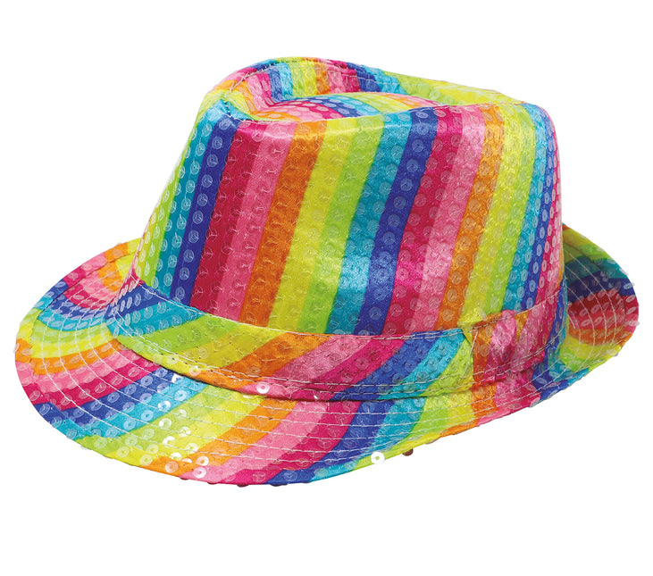 Cappello Paillettes Multicolore