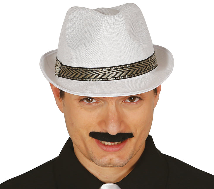 Cappello da gangster bianco