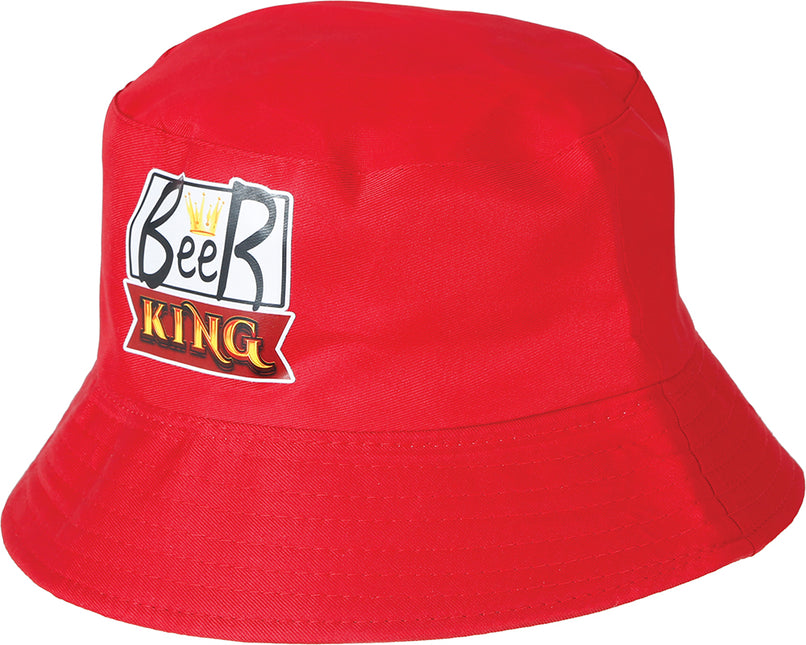 Cappello da birra rosso