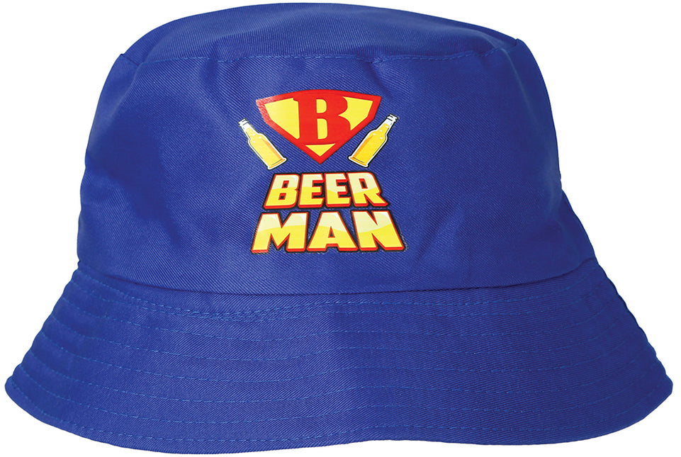 Cappello da birra blu