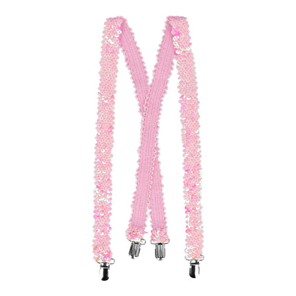 Set Paillettes rosa chiaro