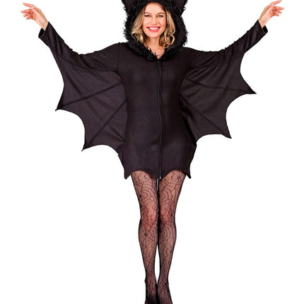 VESTITO DA PIPISTRELLO CON CAPPUCCIO