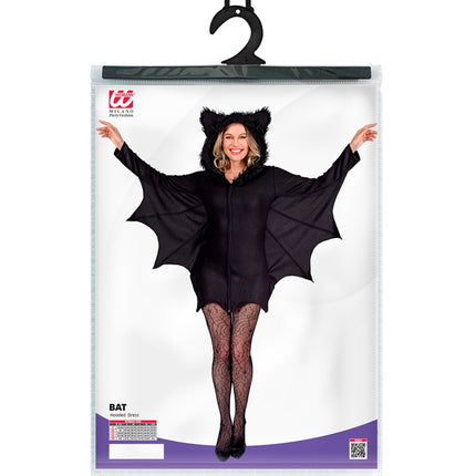 VESTITO DA PIPISTRELLO CON CAPPUCCIO