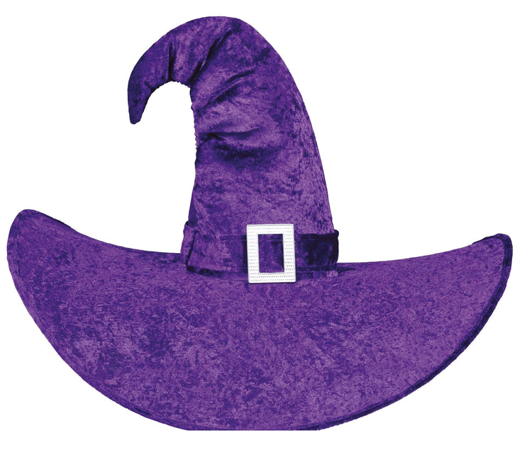 Cappello viola da strega grande
