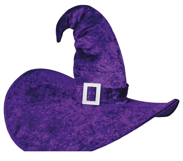 Cappello viola da strega grande