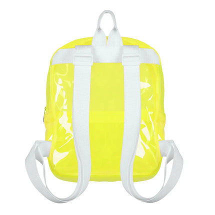 Zaino Clarity giallo neon (28 x 23 x 10 cm)