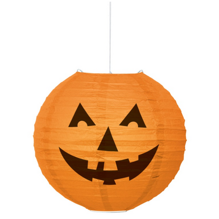 LANTERNA A ZUCCA ROTONDA IN PPR - 10" H