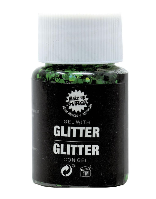 Gel glitterato verde scuro 20g