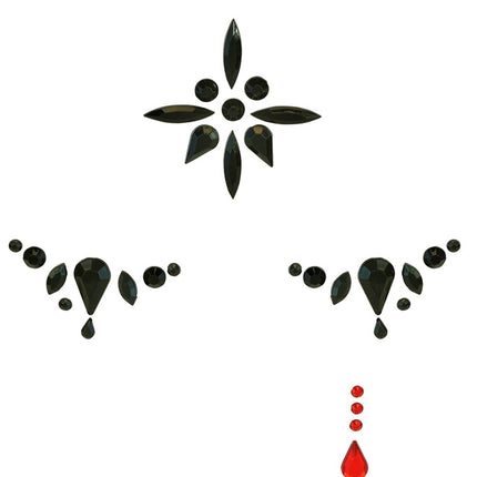 DECORAZIONE DEL VISO DEL VAMPIRO
