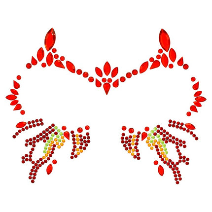 Decorazione viso Diavolo