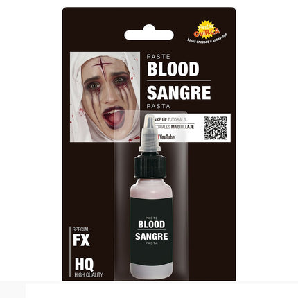 Bottiglia di pasta di sangue finto 50gr