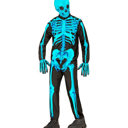KOSTUUM NEON SKELET bambino