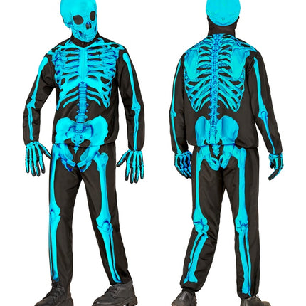 KOSTUUM NEON SKELET bambino