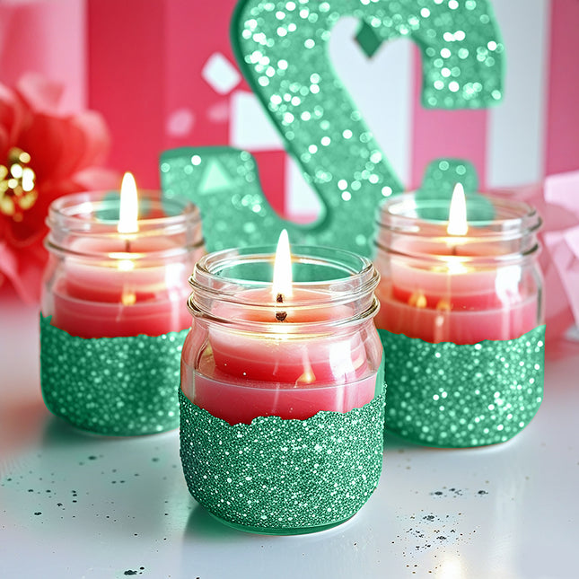 1 barattolo di glitter biodegradabile o 10 gr di verde