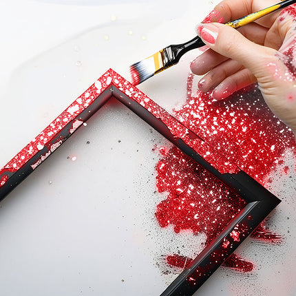 1 barattolo di glitter biodegradabili o 10 gr di rosso