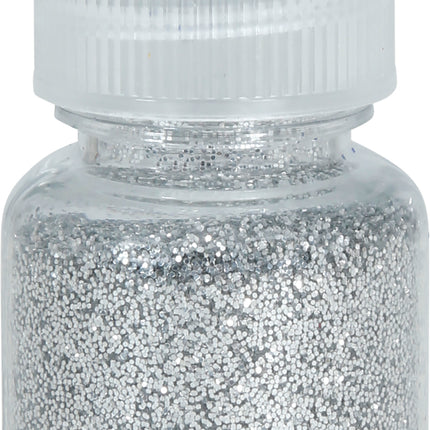1 barattolo di glitter biodegradabile o 10 gr di argento
