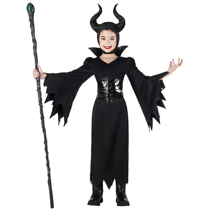 Costume da bambina "Regina cattiva"
