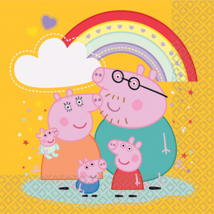 16 PEPPA PIG LUN NAP van Unique koop je bij Partywinkel