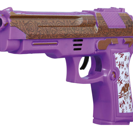Pistola finta viola 21 cm