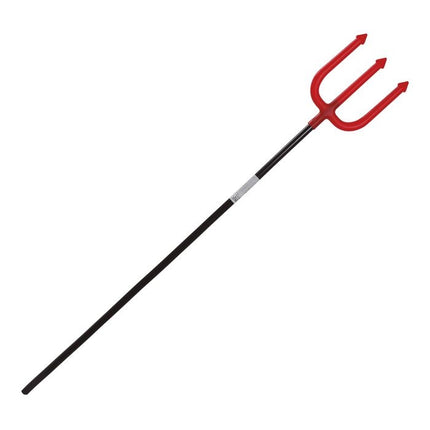 Tridente di Halloween rosso 1,2 m