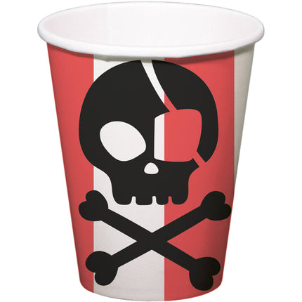Tazze Pirata 250ml 8pz